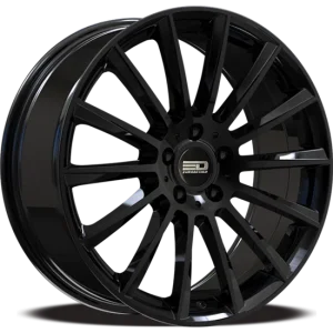 Euro Design – Sacco – Black – 18″x7.5″ 35mm – All weather Wheels – SAC1875G3572GB